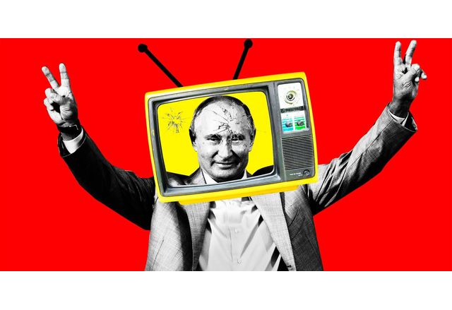 Руските държавни медии и представители на Кремъл изглежда използват подбрани