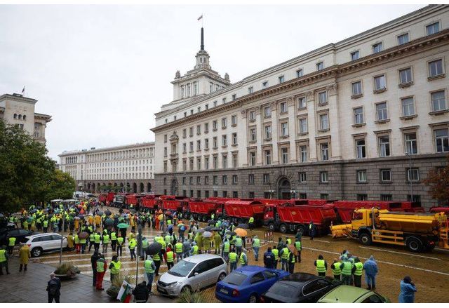 Протест на пътностроителните фирми