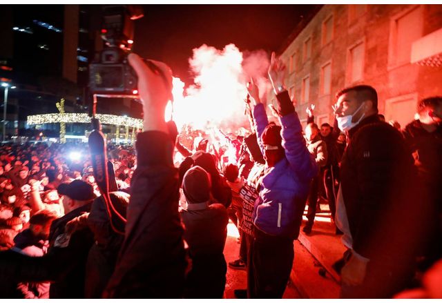 Протести в Албания