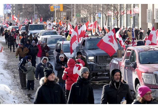 Протести в Канада