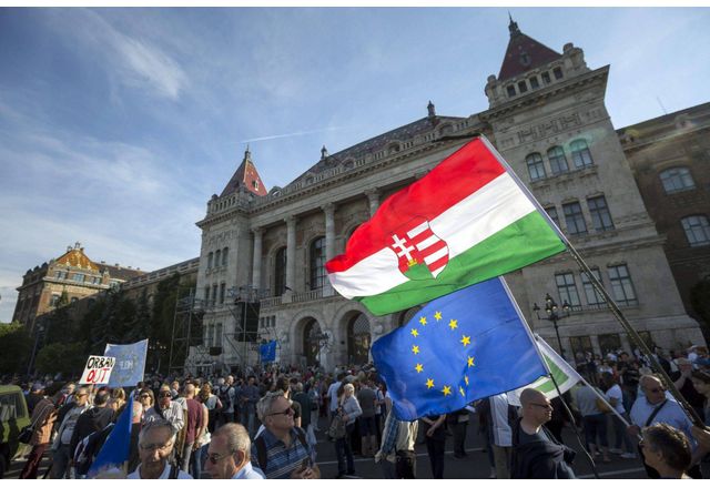 Протести в Унгария