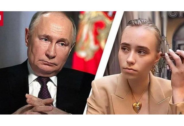 Предполагаемата тайна дъщеря на руския президент Владимир Путин се изказа