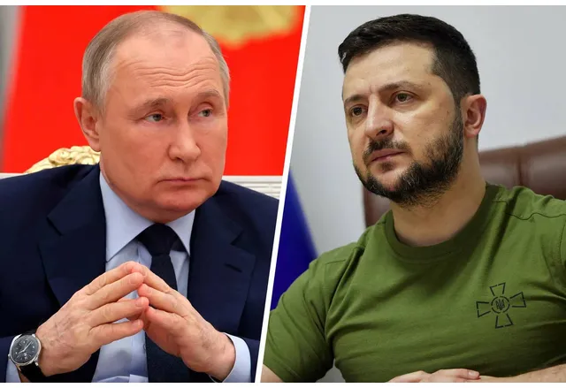 Путин и Зеленски