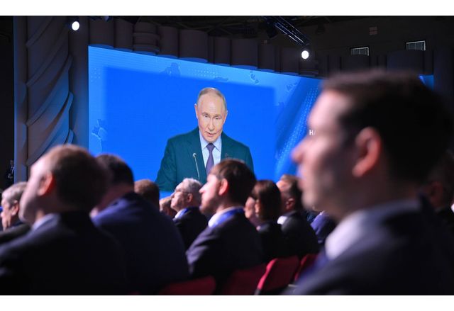 Путин на среща с руски бизнесмени и предприемачи