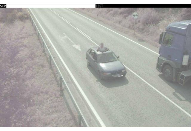 Първият глобен през новата ТОЛ система свързана с МВР е