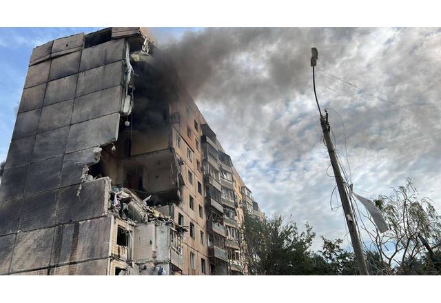 Руските терористи атакуваха украинския град Кривой Рог с две балистични