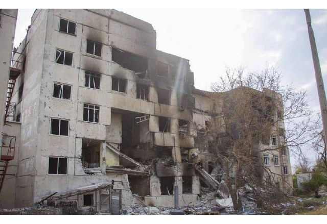 Разрушения вследствие на бомбардировки на руските военнопрестъпници