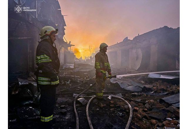 Разрушения вследствие на руски терористичен удар