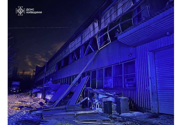 През нощта на 17 февруари руските войски атакуваха Киевска област