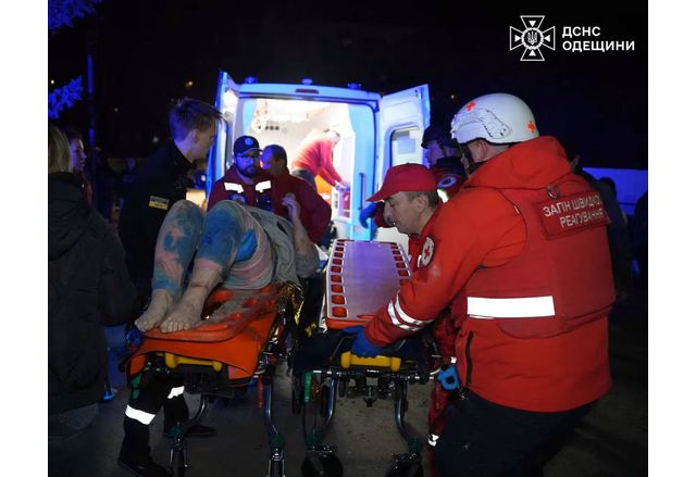 Ранен украински граждан, вследствие на руски терористичен удар