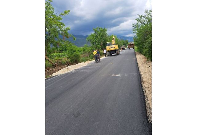 Приключи първият етап по проекта за реконструкция на общинския път