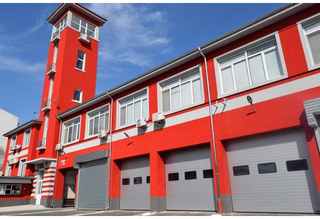 Ремонтираната сграда на Бургаската пожарна