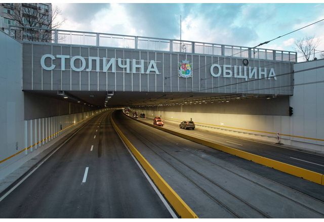 Ремонтираният тунел в ж.к. "Люлин"