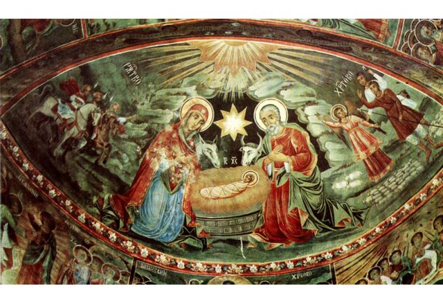 Честито Рождество Христово Любов мир и радост слезе на земята в