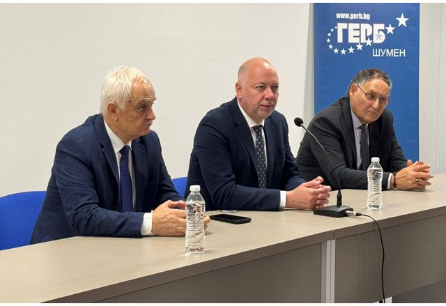 Росен Желязков пред ГЕРБ-Шумен