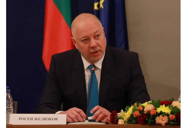 Премиерът Росен Желязков с коментар пред журналисти от Молдова Той