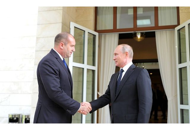 Румен Радев и Владимир Путин