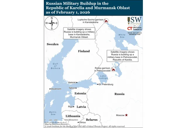 Русия разширява военната си инфраструктура в близост до границата с