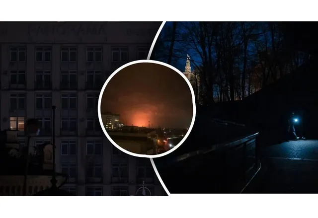 Вечерта на 7 януари експлозии разтърсиха Днепропетровска област като местните