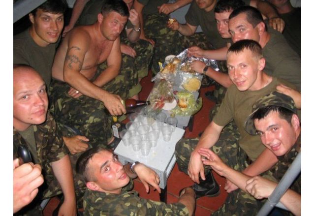 Руски алкохолизирани войници