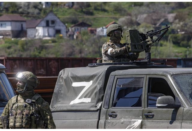 На места снабдителната линия на окупаторите в Запорожка област вече