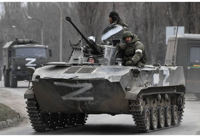 Руски военни-окупатори в Украйна
