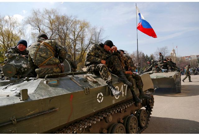 Руски сухопътни сили влязоха тази сутрин в Украйна от териториите