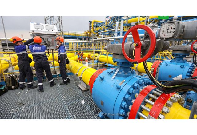 Газпром съобщи че напълно е спряла доставките на газ за
