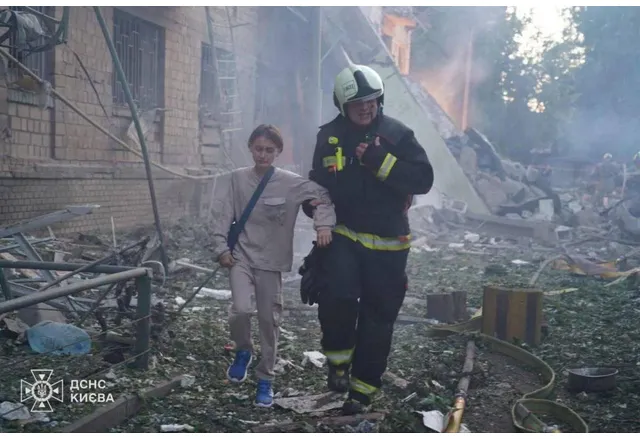 Руски терористичен удар по Киев