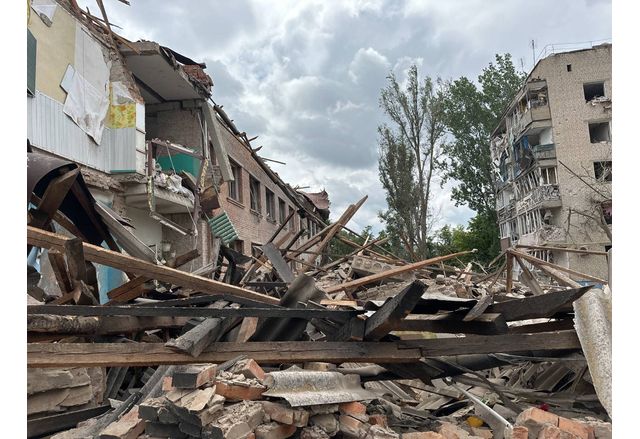 Руската терористична групировка осъществи обстрел по украинския град Орехов в