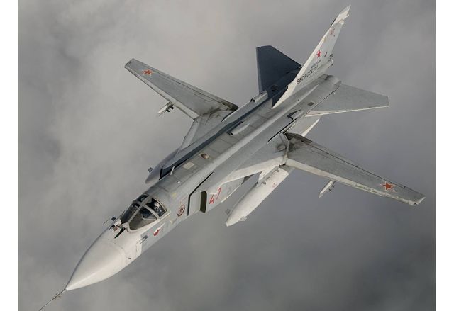Руски щурмови самолет Су-24