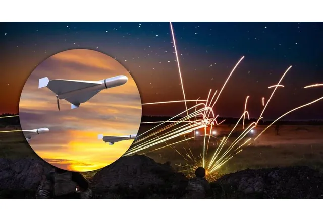 Терористична Русия отново атакува Украйна Врагът използва безпилотни самолети и