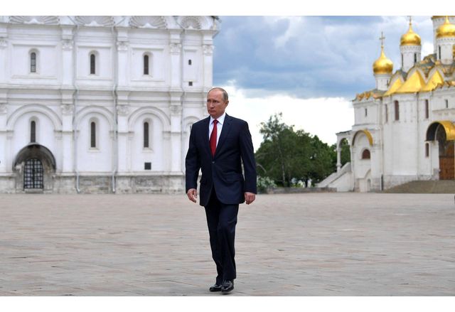 Руският военнопрестъпник Владимир Путин