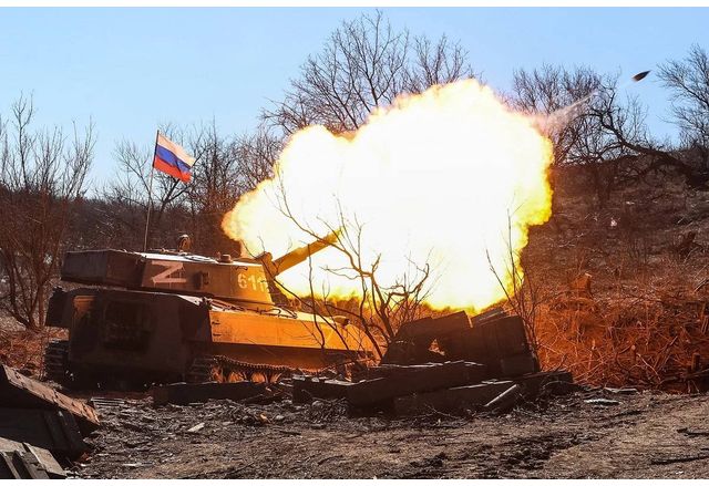 През изминалото денонощие руските военни обстреляха собствените си позиции в