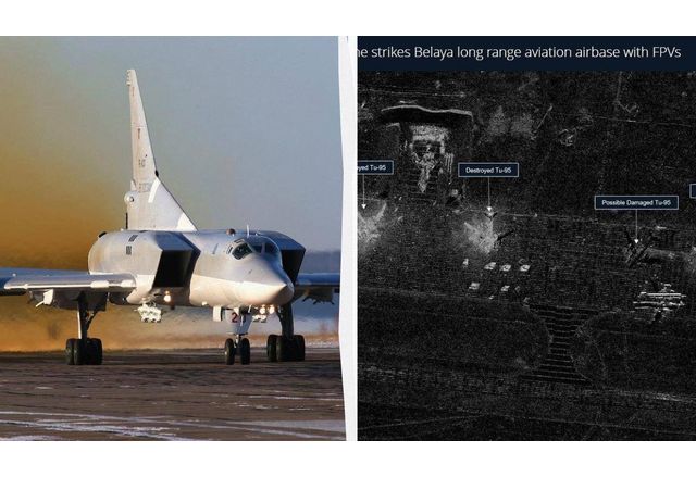 В интернет се появиха първите сателитни снимки на военновъздушната база