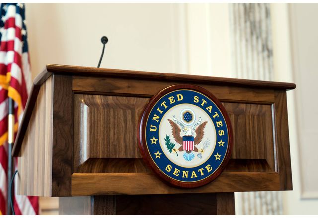 Сенатът на САЩ горната камара на американския Конгрес одобри днес