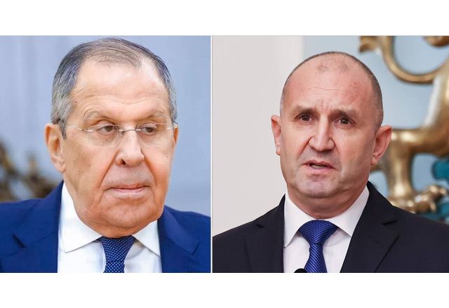 Сергей Лавров и Румен Радев 