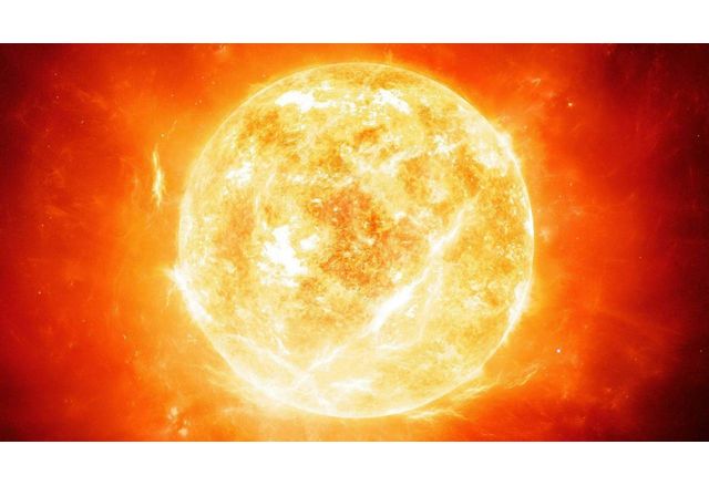 Космическият апарат Солар орбитър засне диска и короната на Слънцето