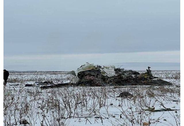 Снимка на рухналия Ил-76