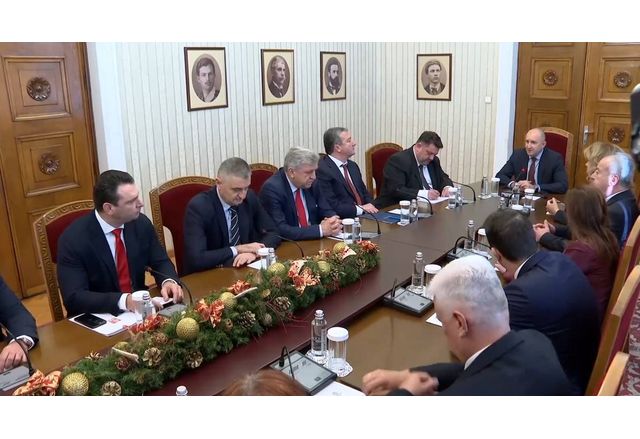 Представителите на парламентарната група на БСП Обединена левица с