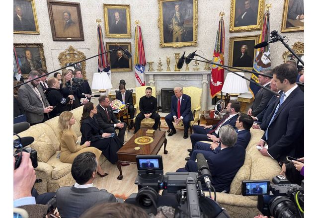 Президентът на САЩ Доналд Тръмп заяви че скандалът между него