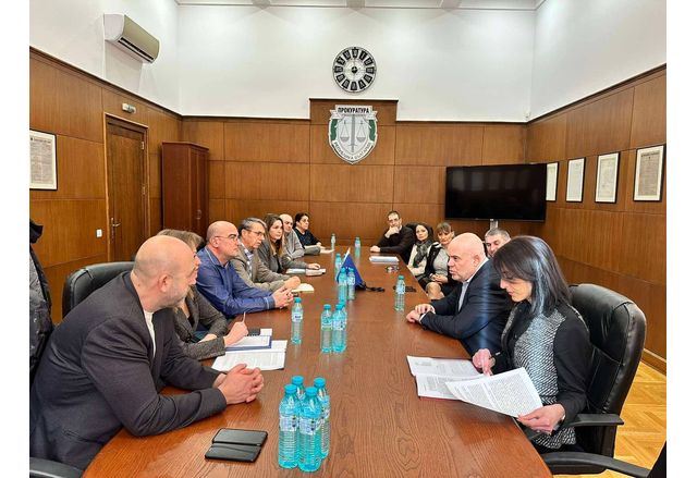 Главният прокурор на Република България Иван Гешев се срещна днес