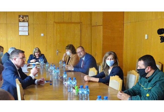 Среща на водачът на листата на ГЕРБ-СДС с бизнеса във В. Търново