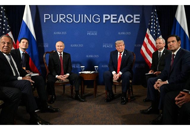 По време на срещата на върха в Аляска руският диктатор