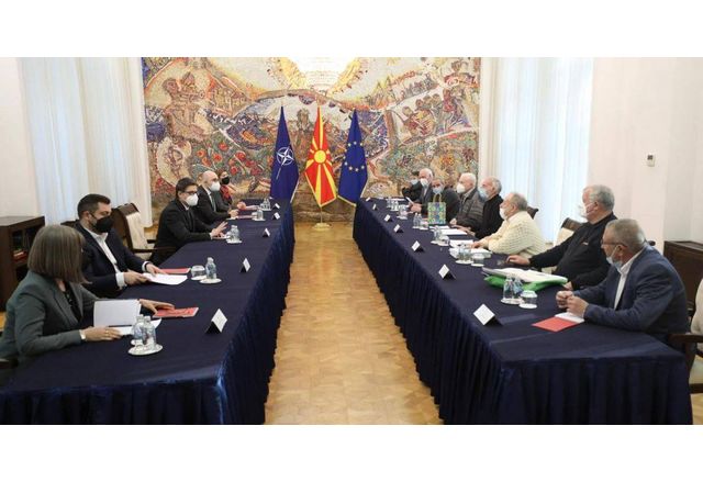 Президентът на Република Северна Македония Стево Пендаровски се срещна с