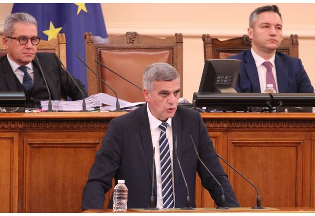 Лидерът на Български възход и бивш служебен премиер Стефан Янев