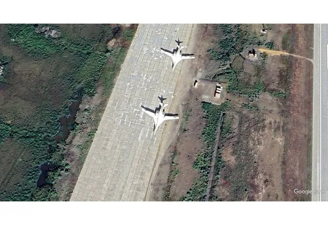 Терористичната държава Русия е скрила свой свръхзвуков стратегически бомбардировач Ту 160