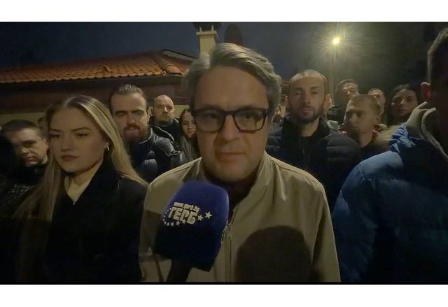 Партийна провокация на партия Величие се проведе тази вечер пред