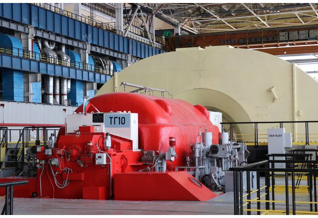 Турбина в АЕЦ "Козлодуй"