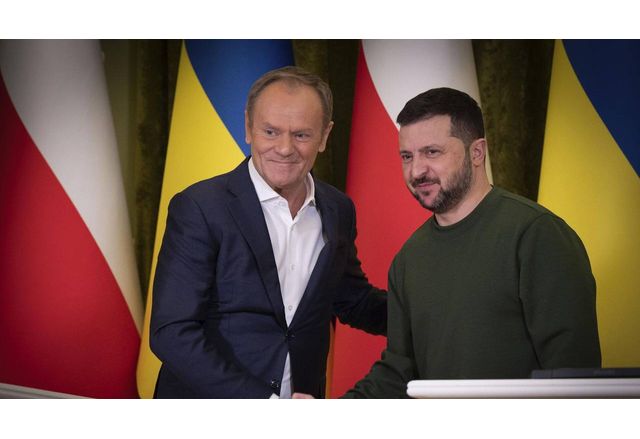 Участък от железопътна линия използван от влакове за Украйна е